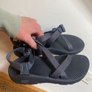 Chaco Sandals - Womens size 8 black and gray blue